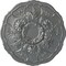 Ekena Millwork Cornelia Ceiling Medallion (Fits Canopies up to 4"), Hand-Painted Platinum, 22 1/2"OD x 1 1/2"P CM22CNPLS - alternate 1